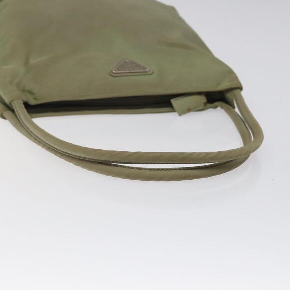 PRADA Hand Bag Nylon Khaki - Picture 7 of 12